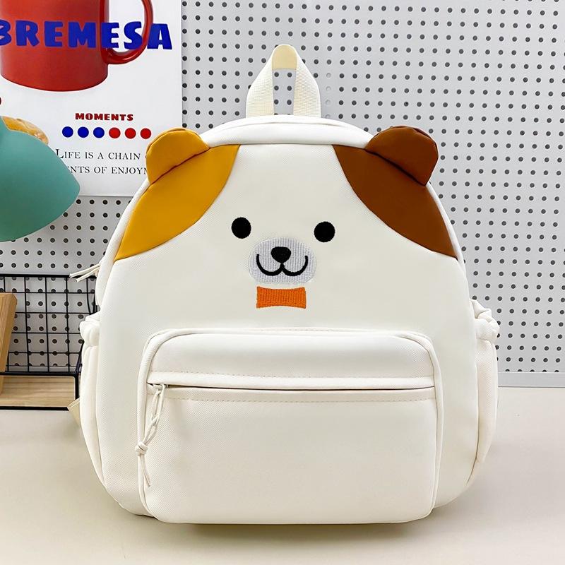 Japanese Cartoon Bear Backpack Casual Versatile Contrasting Doll Schoolbag Large Capacity Soft Girl Simple Travel Backpack