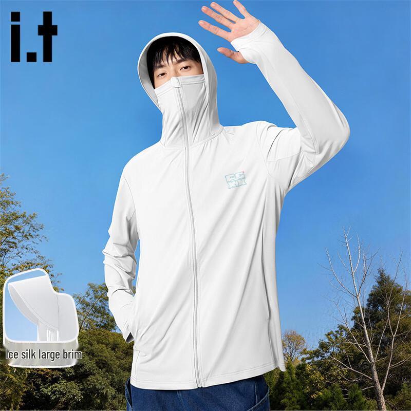 Fingercroxx Men's Ice Silk Sun Protection Hooded Jacket