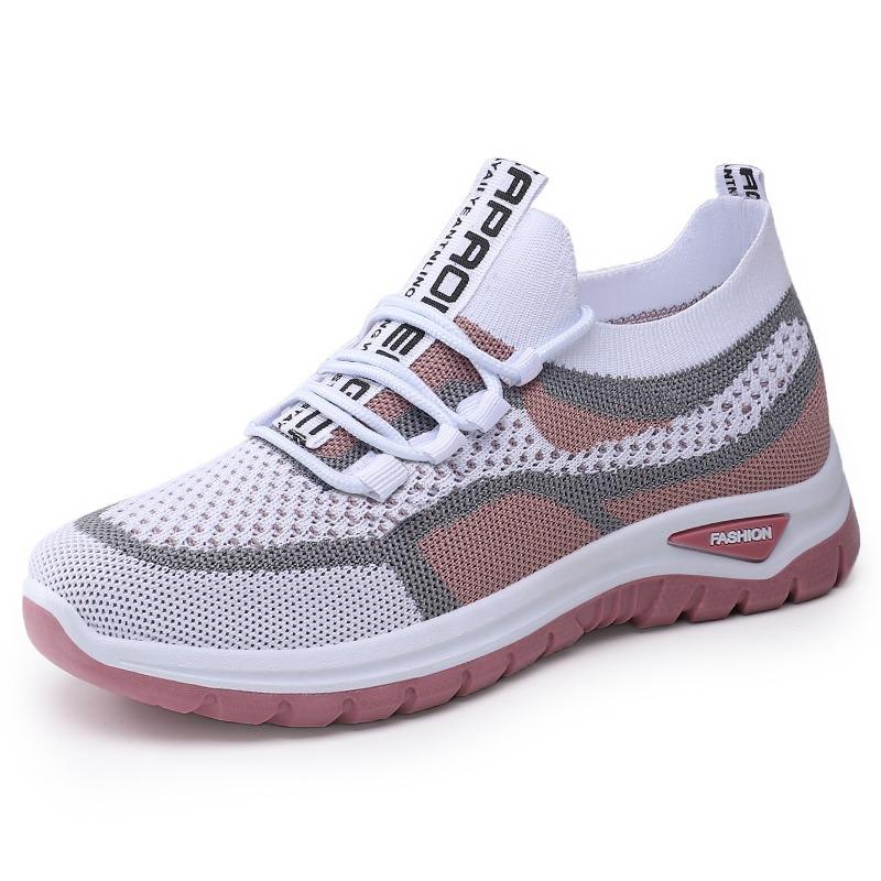 Shoes women's shoes versatile new sports shoes breathable casual single shoes soft sole comfortable running shoes