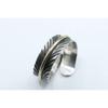 Used Unused No. 15 Navajo Turquoise Feather Ring Ring Free Size