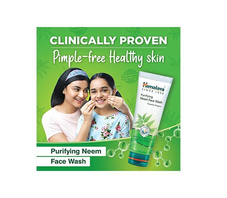 Washing Gel: Herbals Purifying Neem Face Wash, 50ml, Himalaya