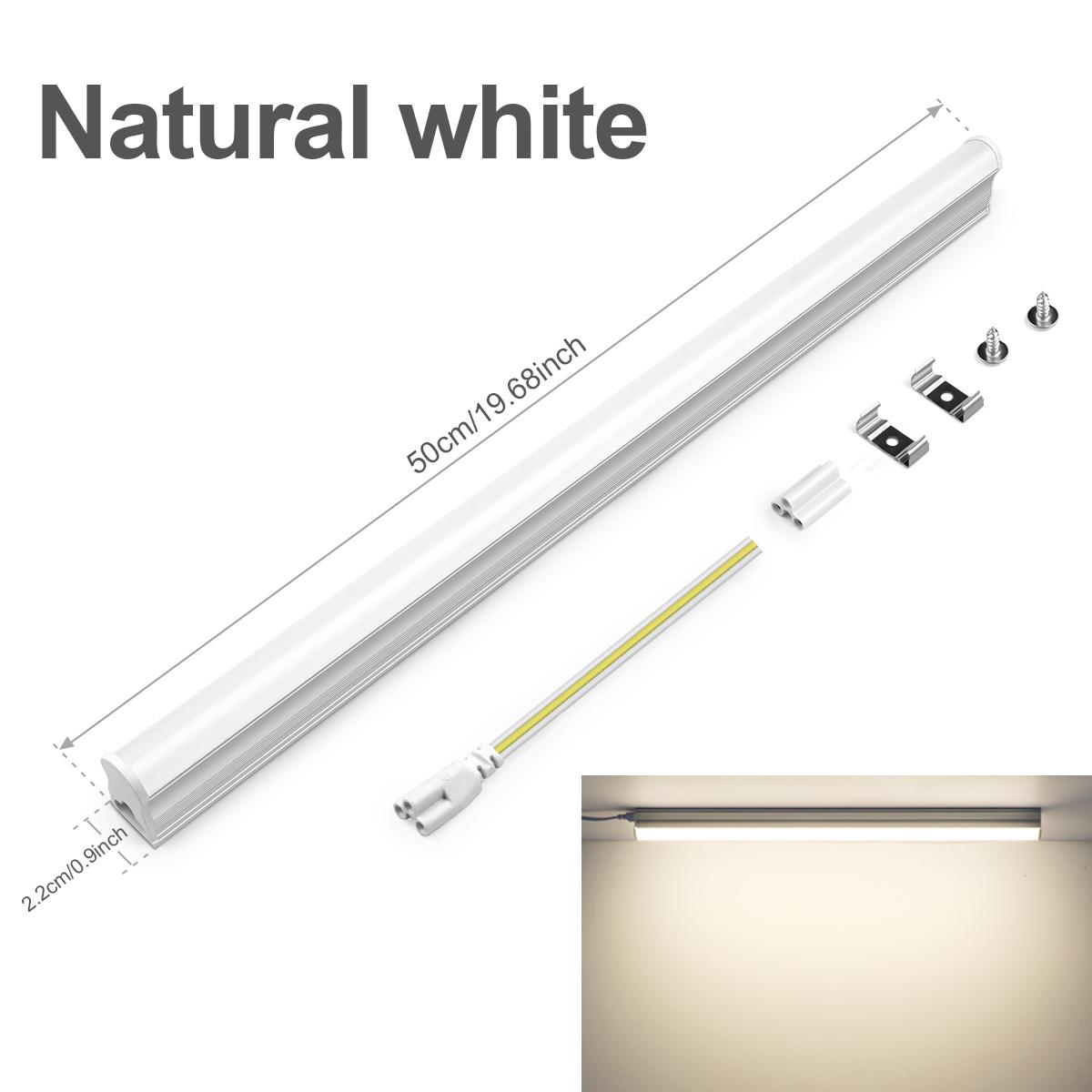 

No Flickering T5 LED Tube 15W 50CM LED Light Bulb AC110V-220V Bright Fluorescent Tube For Study Table Lamp Home Cabinet Lighting 15w