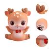 Deer Miniature Figurine Desktop Ornament for Entrance Fireplace Cabinet Style A