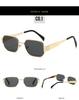 2026 Retro European & American Square Sunglasses - Simple Fashion Outdoor Street Style