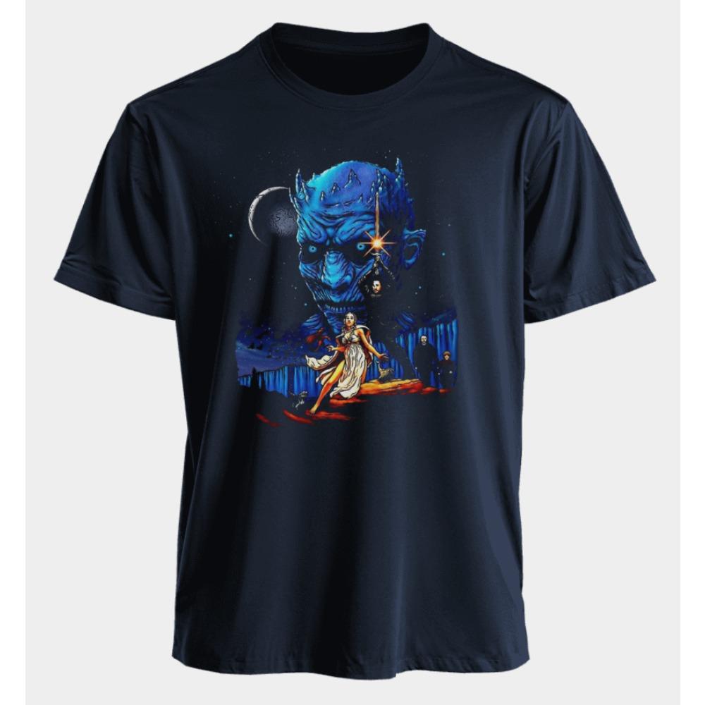 Star Warsthemed Printed Mens and Womens Roundneck Tshirts 2025 American Summer Sports Loose and Comfortable Shortsleeved