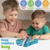 LED Light Switch Busy Board Toddler Montessori Early Education Learning Toy Logical Thinking Training Game Board Children Gifts