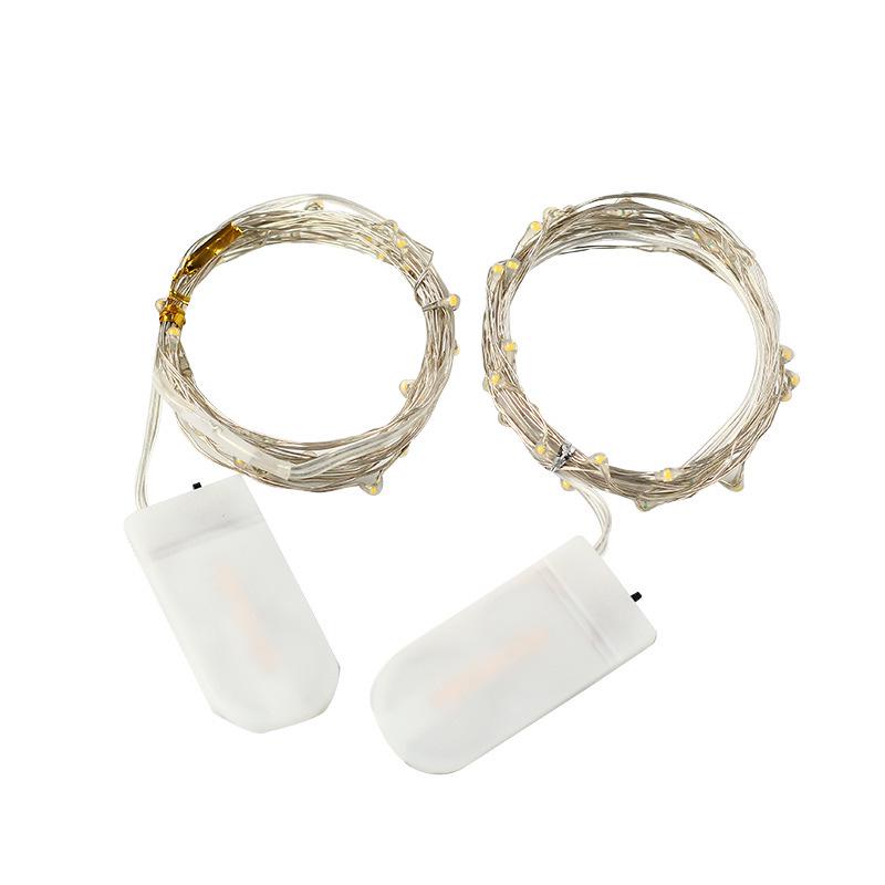 Colorful Copper Wire LED String Lights for Indoor Decoration Atmosphere