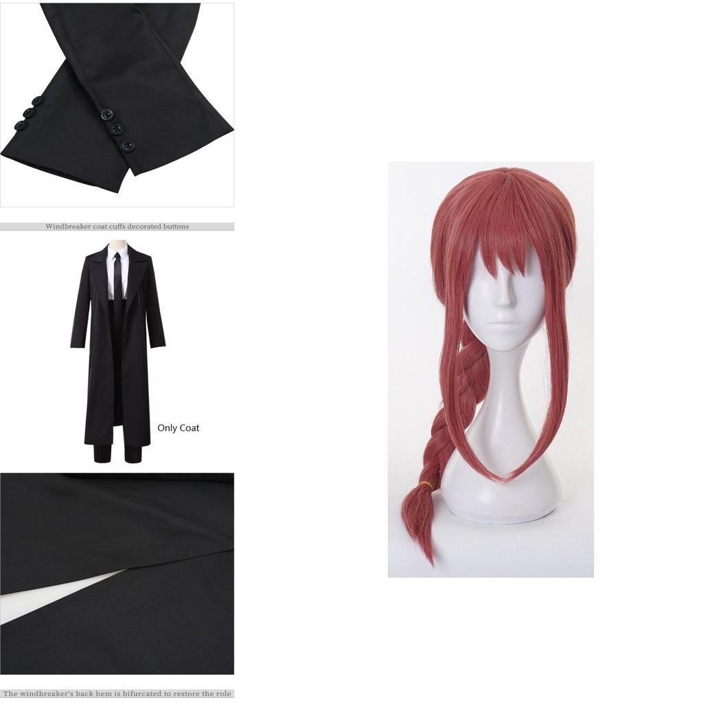 High-quality Chainsaw Man Makima Costume Shirt And Pants Suit For Role-playing