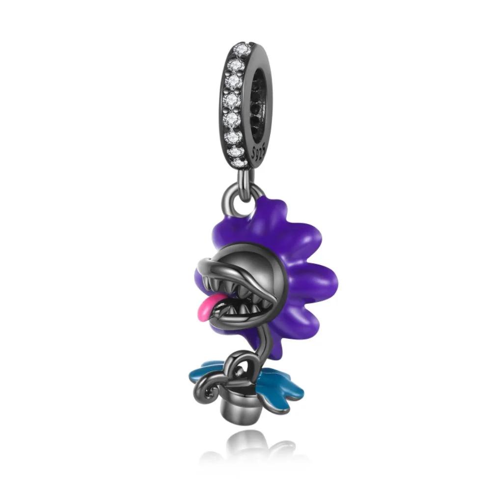 Funny Halloween Charm Bead Charms copper Pumpkin Ghost Witch Magic Hat Pendant Bead Compatible With Authentic Bracelets Necklaces Do It Yourself Jewel
