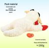 Peluche de Latido de Corazón para Mascotas: Muñeco de Perro, Cachorro, Gato, Oso o Cordero para Aliviar la Ansiedad