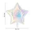 19Inch Laser Transparent Foil Balloon Star Heart Helium Iridescent Globos for Kids Birthday Party Wedding Decoration Baby Shower
