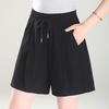 High-Waist Cotton Summer Shorts: Slimming Loose-Fit, Wide-Leg, Versatile, Plus Size