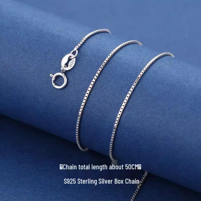 Collana Versatile per Clavicola - Sostituzione Catena Semplice Ossa di Serpente, Senza Ciondolo, Spedizione Gratuita