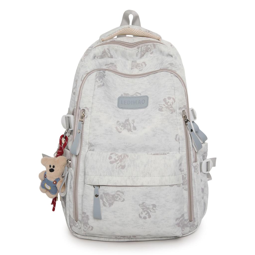 Schoolbag new Japanese bear schoolbag female junior high school students large capacity high value backpack fashion versatile casual backpack