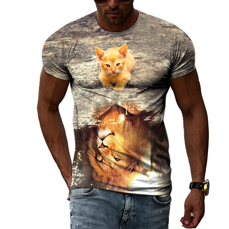 T-shirt over size lion bleu garçon OKAIDI : Comparateur, Avis, Prix