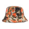 Camouflage Bucket Hat Unisex Wide Brim Fisherman Cap Outdoor Sun Protection Casual Summer