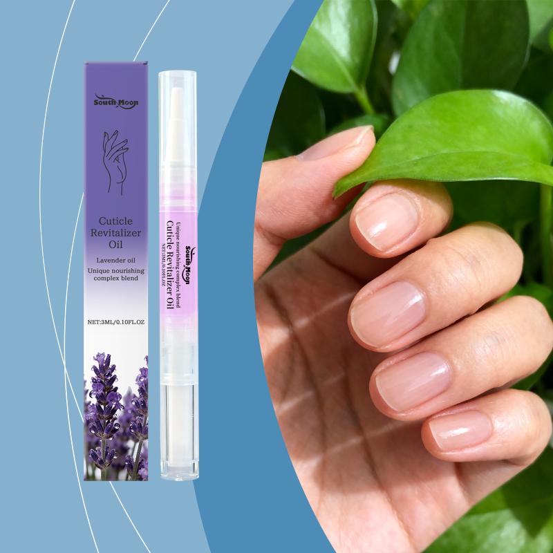 Lavender Nail Nutrition Oil Pen Nail Strengthener Discolored Damaged Repair Solution for Home Manicure Care