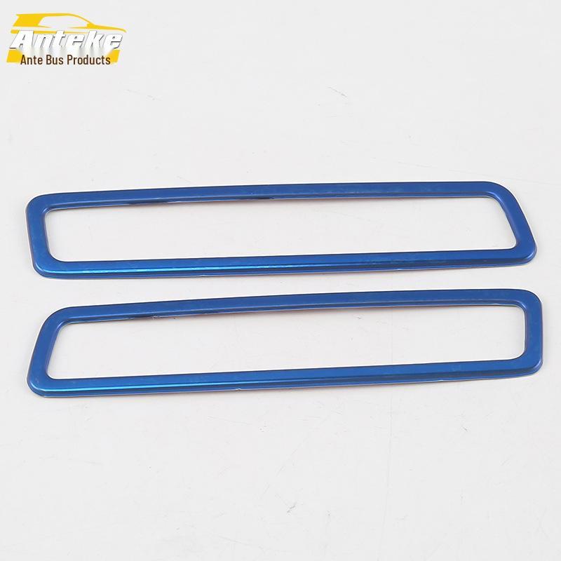 Bright Ring Air Vent Trim for 17 Magotan Models: A-Pillar & Center Console Decorative Frame