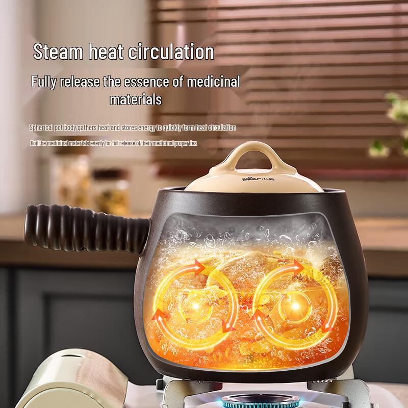 Bear 2L Ceramic Herbal Decocting Pot