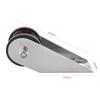 ISURE MARINE Anchor Roller,Stainless Steel Heavy Duty Boat Bow Anchor Rubber Roller,Fixed Marine Yacht Docking