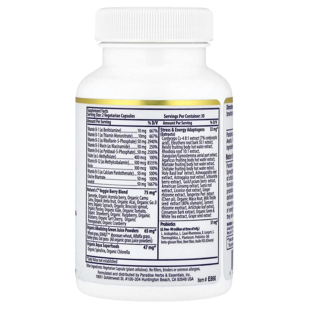 Earth'S Blend, Methyl B Complex, 60 Veggie Caps