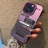Creative Cool Chat Interface Matte Texture Phone For iPhone 16 15 14 13 12 11 Pro Max Shockproof Bumper Cover Case Funda