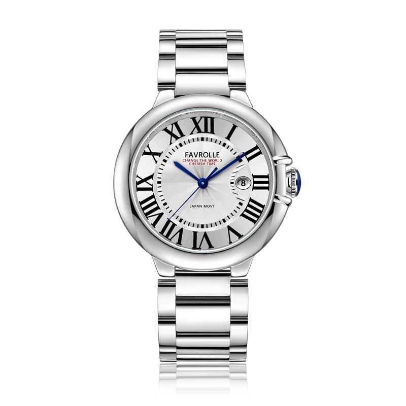 

Мужские модные кварцевые часы: Водонепроницаемый, прозрачная задняя панель, дизайн в механическом стиле – лидер продаж