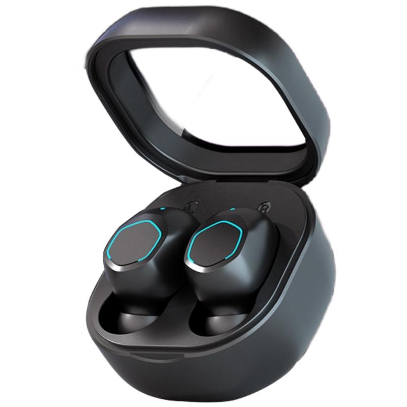 Headphone Bluetooth-compatible Wireless Earbuds Noise Cancelling Microphone Bass Stereo Earbuds Earphones for Phone
