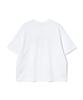 ADHOC Women'S Vintage Mood Brooklyn Lettering Semi-Loose Fit Short Sleeve T-Shirt (Ivory) (Hc5Sta1)