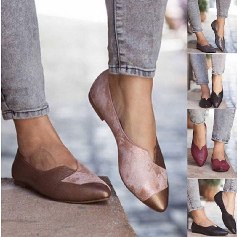 Chic Casual Sexy Ballerina Slippers Pump Loafers Ballet Shoes For Women And Girls