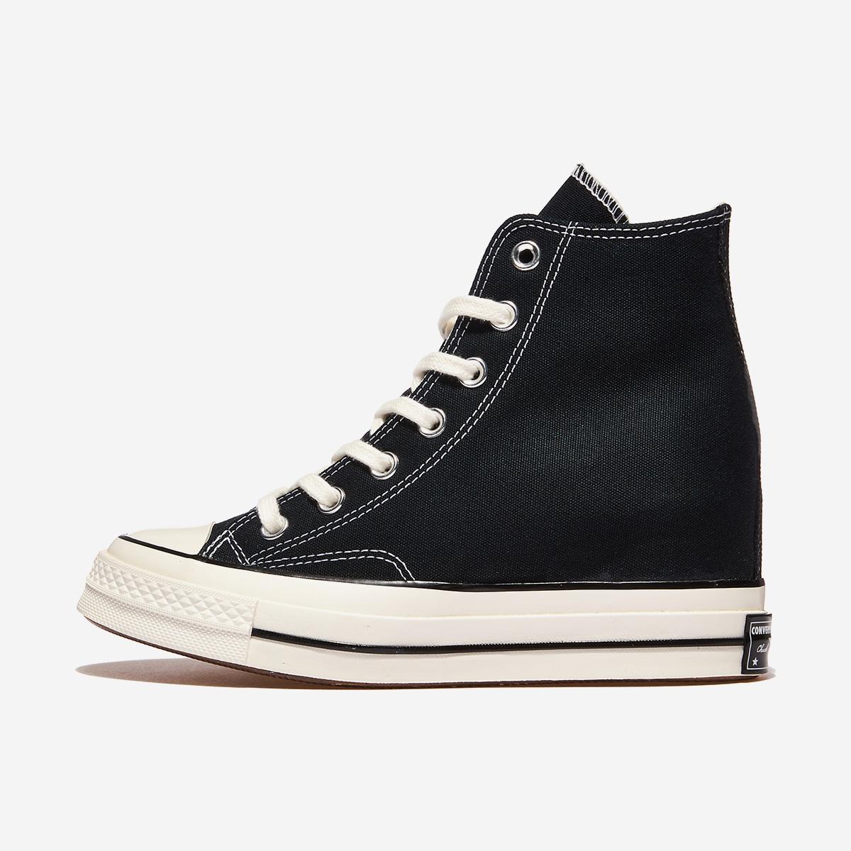 

[Converse] Chuck 70 Wedge Black High, A12563C, 1020111259, Popular Korean Shoes 220