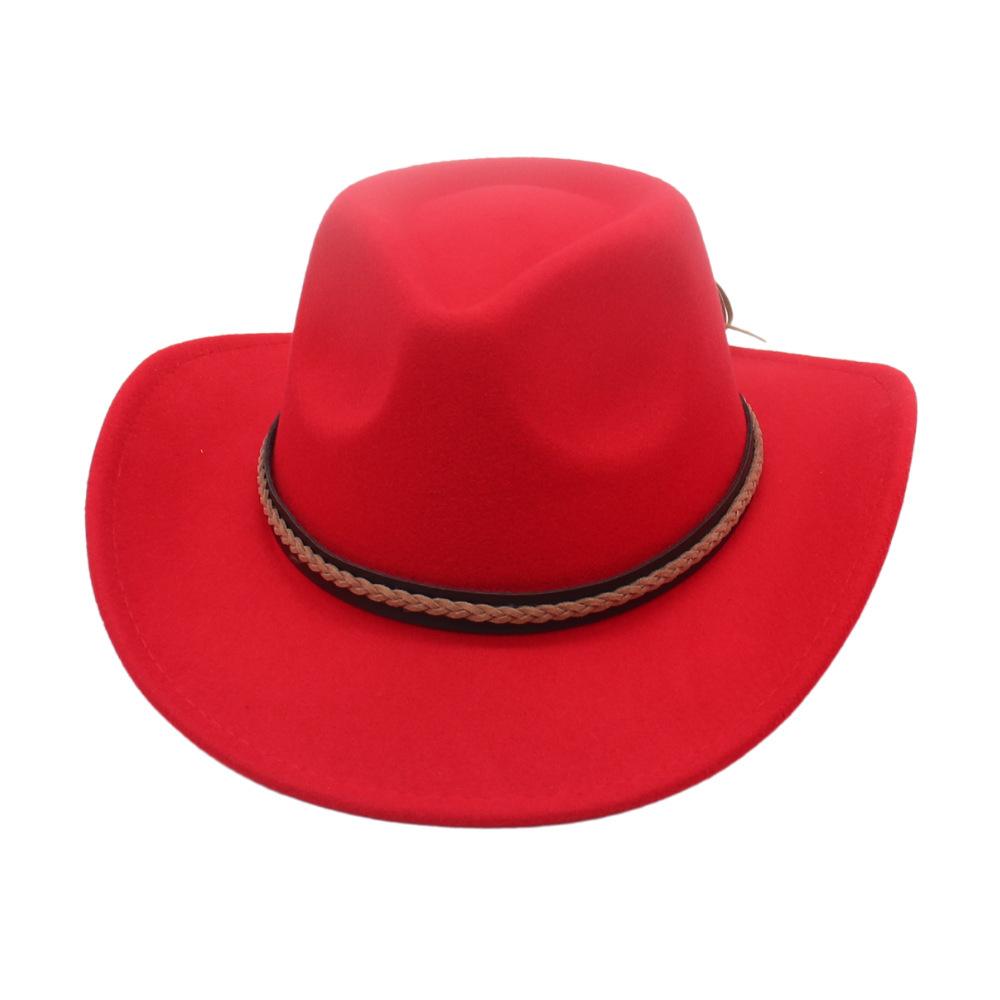 Cappello a Cilindro Caldo Etnico Uomo Donna Britannico Vintage Jazz Vintage Cappello Parasole