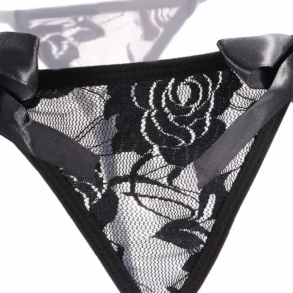 Sexy Exposed Breasts Straps Lingerie Thong Lingerie Sets G-string Briefs