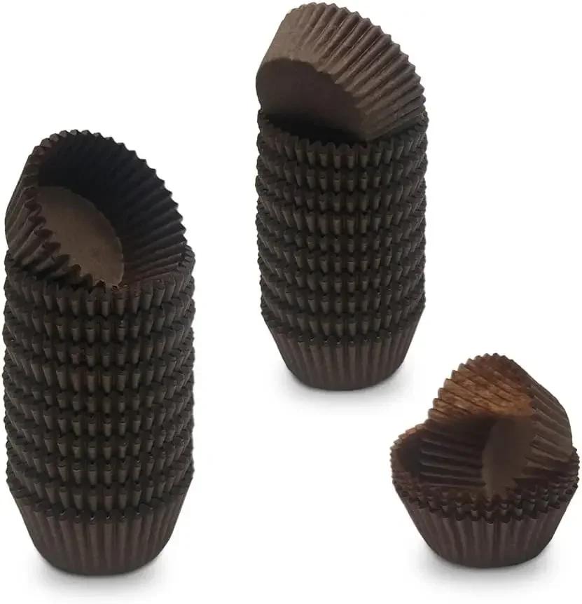 100Pcs Food Graded Mini Cupcake Liner Cupcake Paper Baking Cup Muffin Cases Cake Mold Small Cake Box Cup Tray Decorating Tools