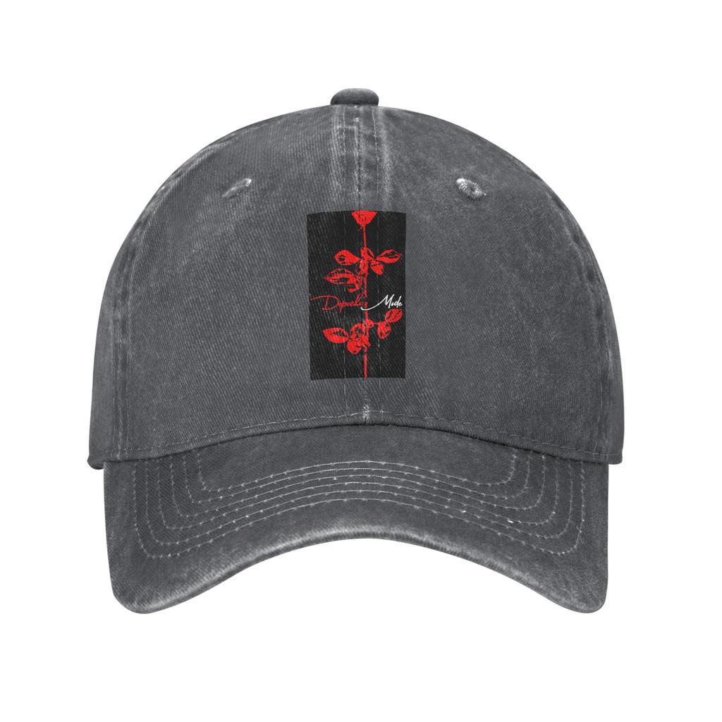 Depeche Cool Mode Music Violator Washed Denim Cap Casual Baseball Caps Adjustable Hat Summer Unisex Baseball Hats