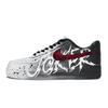 Air Force 1 811 Výroba, Nízké Skateboardové boty Pánské Černá Bílá Červená CW2288-111(Tým80-)