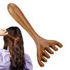 Five-Claw Scalp Massager Gua Sha Tool Back Scratcher Spa Handheld Meridian Massage Comb Hair Care