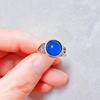 Japan, Korea, Xinxin, Europe, America, fashion creativity, sweet wind-changing color-sensing stone ring, specially for