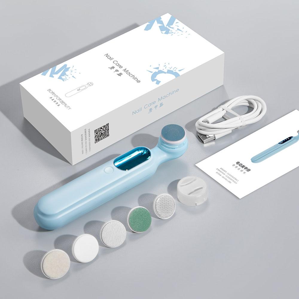 

Электрический полировщик для ногтей SR-2108, 3 скорости, 6 шлифовально-полировальных головок.