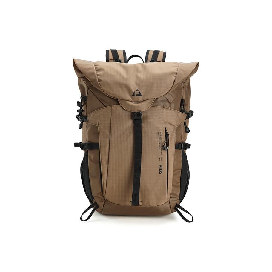 FILA Explorer Minimalist Casual Outdoor Sports Hiking Backpack Men backpack Smoke Mauve Khaki A13M547101FMK Smoke Plum Khaki