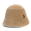 Universelle Chemie Sommer Edge Beige Strick-Bucket-Hut