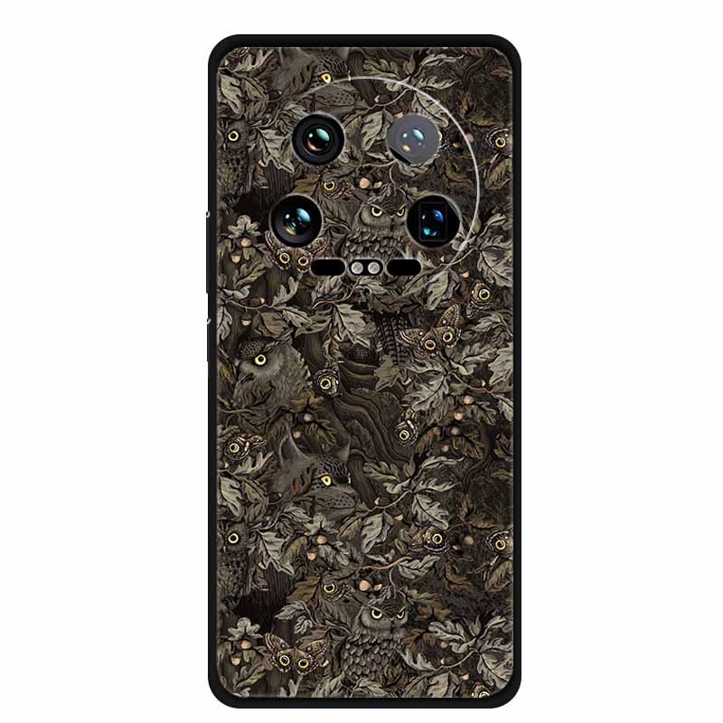 For Xiaomi 14 Ultra 5G Case 6.73''Animals Painted Silicone Soft TPU Coques for Xiaomi 14Ultra Shockproof Cover Shells Cool Wolf