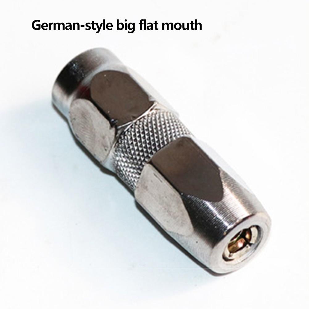 

Надежная смазочная насадка с плоским наконечником для плавной и бесперебойной смазки German style big flat mouth