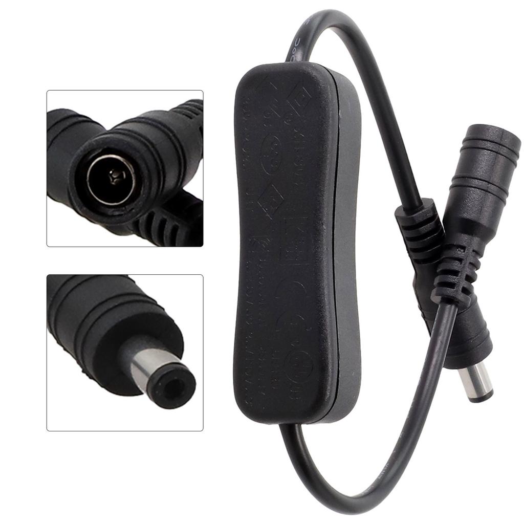 For LED Switch Inline On/Off Lighting Parts Physical Rocker Switch 30cm