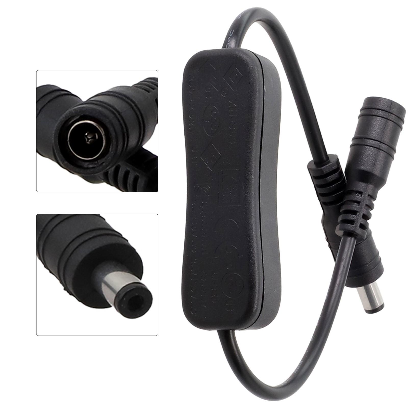 

For LED Switch Inline On/Off Lighting Parts Physical Rocker Switch 30cm