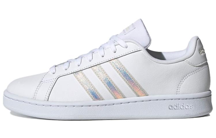 Adidas Grand Court  White Aluminium  Women s FW3734 38