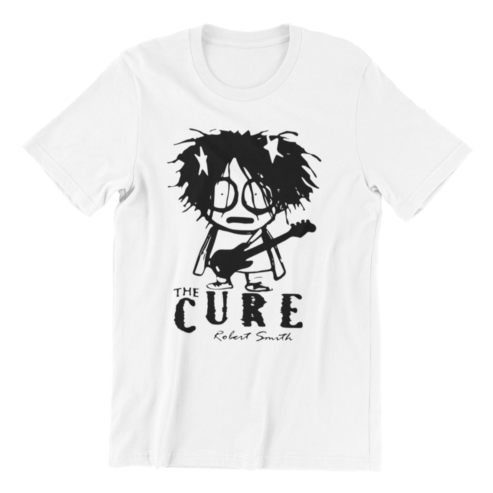 26 The Cure Retro Style Graphic Shirt Band T-Shirt Gothic Rock Unisex Cotton Tee Unisex T-Shirt L