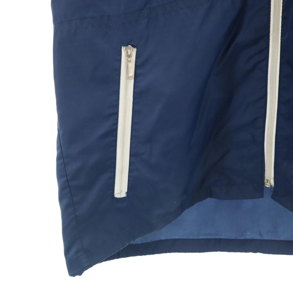 adidas 70s Vintage Descente Trefoil logo Nylon jacket Navy Men's Used