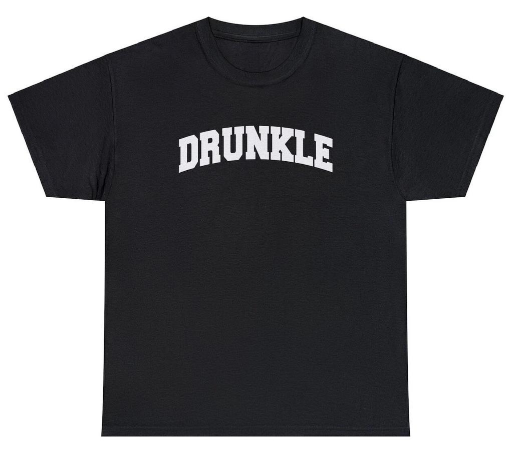 Drunkle T Shirt Funny Drunk Uncle Alcoholic Day Drinking Humor Party Gift Tee