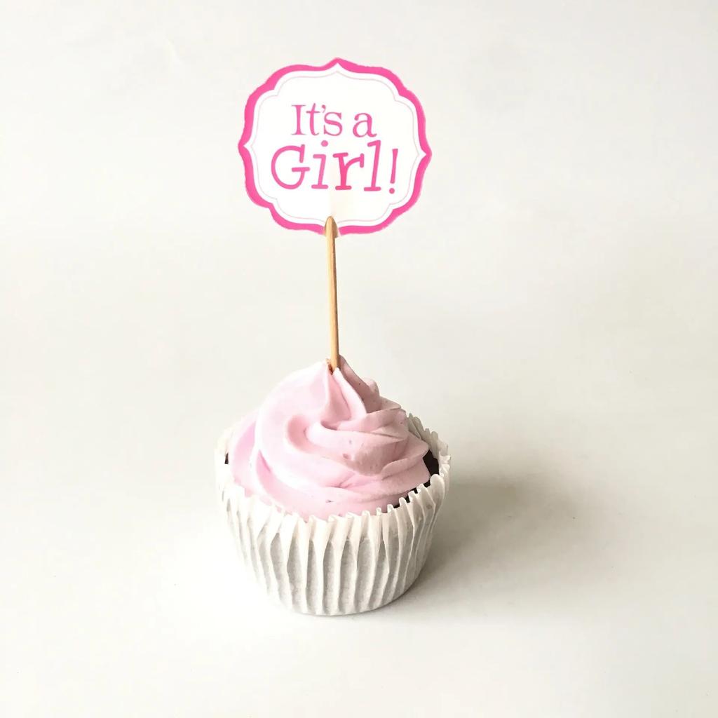 1-7pcs New Forest Animal Cake Card Inserts Christmas Santa Birthday Cake Banners Cake Decorating Inserts Cupcake Inserts